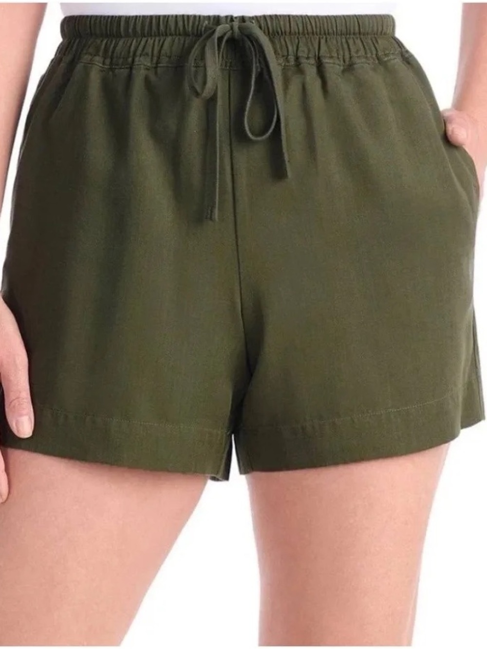 Hilary Radley Tencel Pull-On Shorts